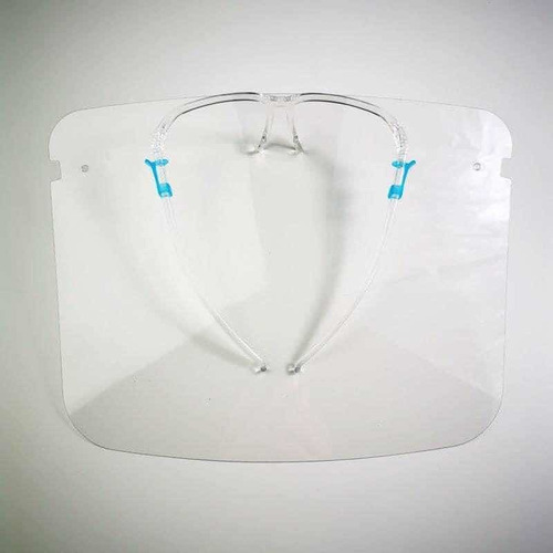 Bidameun Careta Protectora Con Lentes Caja 50 Piezas.