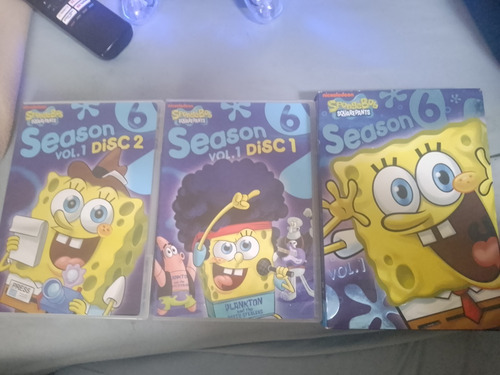 Bob Esponja Squarepants Temporada 6 Dvd Season 6 Spongebob (Usado)