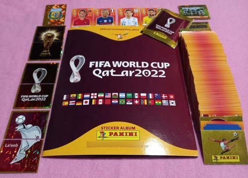 Álbum Mundial Qatar 2022 Edic. Limitada. Completo A Pegar