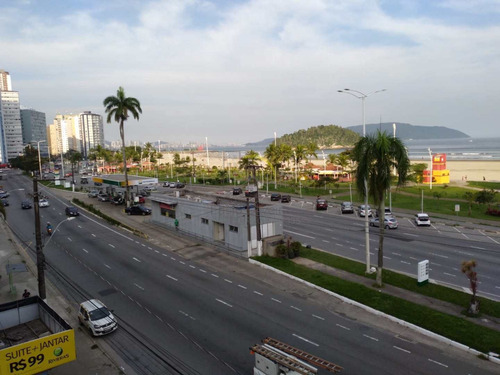 Imagem 2 de 16 de Apartamento Com 1 Dorm, Itararé, São Vicente, Cod: 3381 - A3381