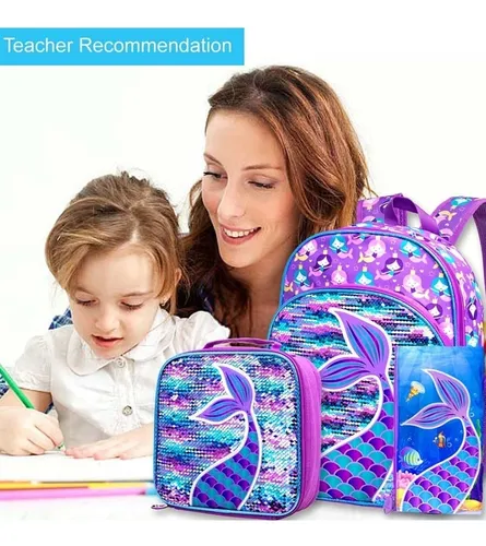 Mochila sirena lentejuelas hotsell