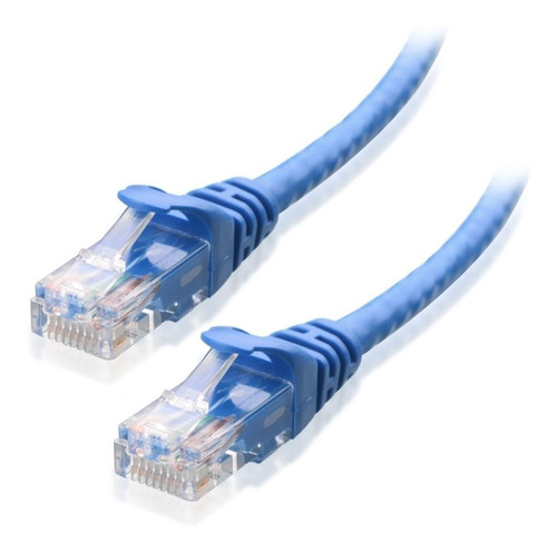 Imagen 1 de 3 de Cable De Red Ethernet Rj45 Utp Cat6 10 Metros Mts D Fabrica