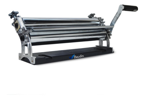 Imagen 3 de 7 de Sobadora Manual 40 Cm Rodillo Cromo Eng. Aluminio | Baudin