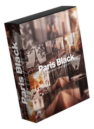 20 Paris Black Lightroom Presets Lut