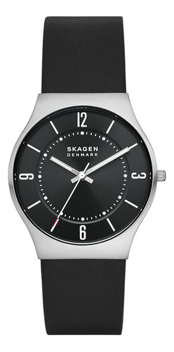 Skagen Men's Grenen Three-hand Date Watch With Steel Mesh