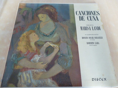 Marisa Landi Roberto Lara Canciones De Cuna Vinilo Argentino