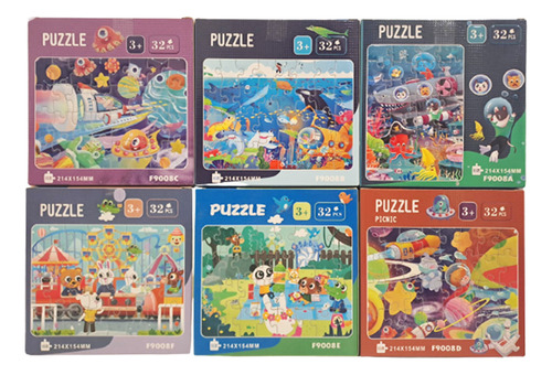 Rompecabezas Puzzle 32 Pzs Infantil