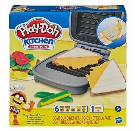 Play-doh Kitchen Creations Sandwichera Divertida Hasb Tk413