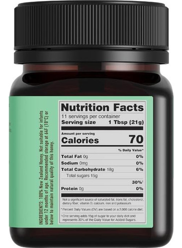 Miel De Manuka Egmont Mgo 515+ Umf 15+ 250g - Pura Y Kosher