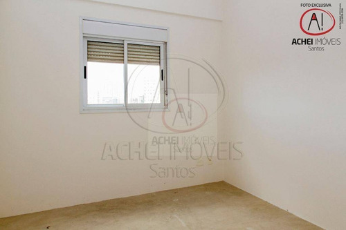 Imagem 8 de 11 de Apartamento Com 2 Dormitórios, Sala Com Sacada, 1 Vaga, Prédio Com Lazer, À Venda, 67 M² Por R$ 459.000 - Encruzilhada - Santos/sp - Ap10497
