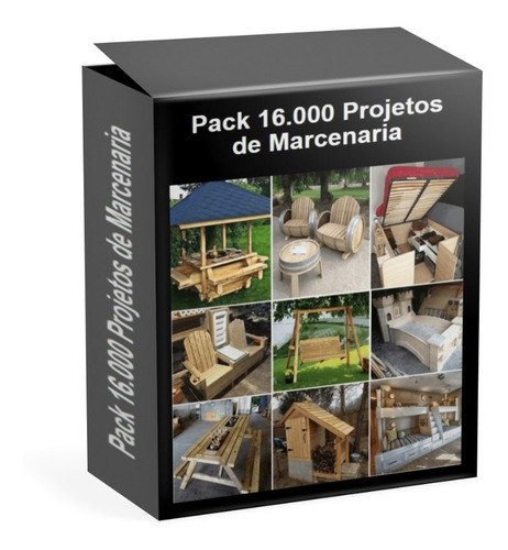 Projeto Para Fazer Caixas De Madeira Em Pdf + Kit Marcenaria