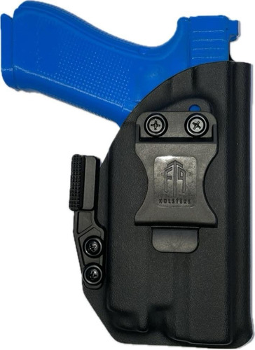Coldre Kydex Glock G17 P/ Uso Lanterna Baldr Mini C/ Flap