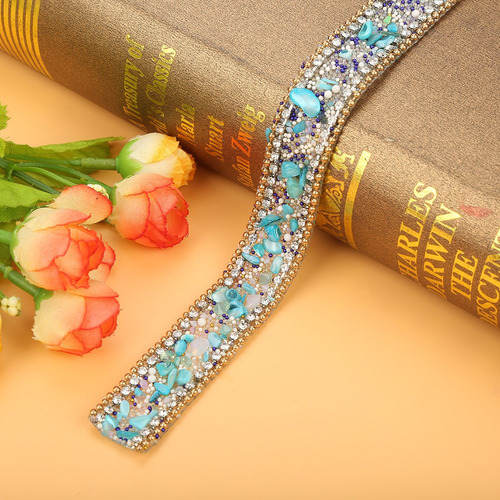 Cinta De Diamantes De Imitación De 100 X 2 Cm, Rollo De Envo