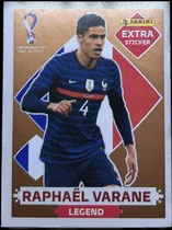 Comprar Figurita Qatar 2022 Raphael Varane Bronze Legend Extra Stick