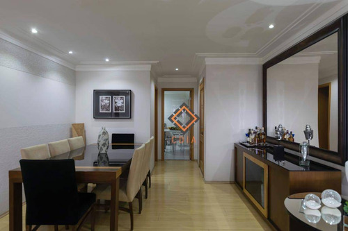 Apartamento Com 3 Dormitórios À Venda, 140 M² Por R$ 1.070.000,00 - Ipiranga - São Paulo/sp - Ap37279