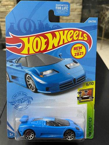 Hot Wheels '94 Bugatti Eb110 Ss Tarjeta Americana