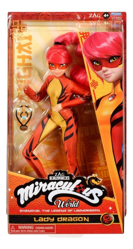 Oferta Figura Ladybug Miraculous De Lady Dragon !!