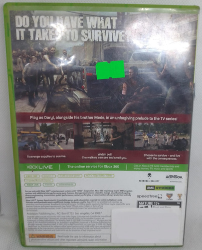 The Walking Dead Xbox 360 Seminuevo (Usado)