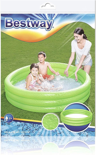 Piscina Inflable Infantil De 3 Aros De 152 Cm  X  30 Cm