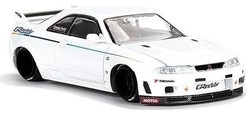 Coche A Escala 1/64 Nissan Skyline Gt-r R33 Truescale
