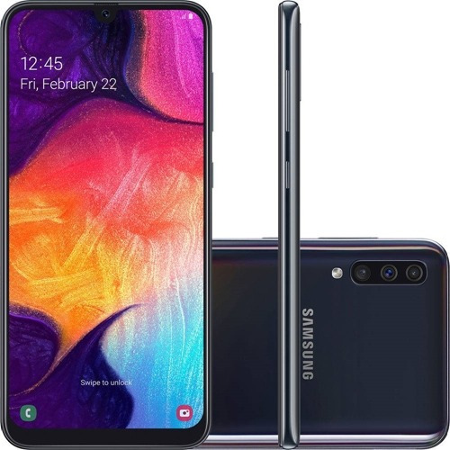 Telefone Celular Samsung A50 128gb Tv Digital Seminovo Preto (Recondicionado)