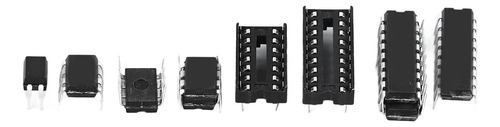 F Kit De Chips Ic De 12 Tipos, 120 Unidades, Ne555 Lm324,