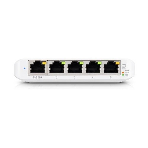 Switch Unifi Administrable Compacto De 5 Puertos Gigabit