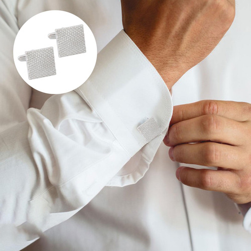 5 Cufflinks For Mens Alloy Stylish Shirt Cuff Links For Gift