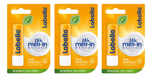 Labello Sun Protect 30 Lsf 3 Pack
