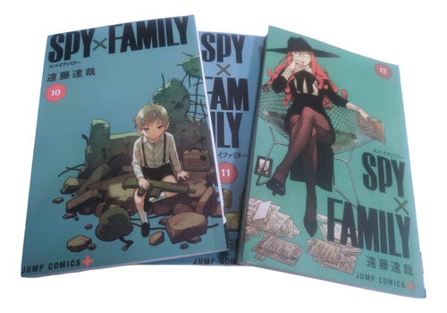 Set X 3 Manga Spy X Family, Español, Colección Libros 1 2 3