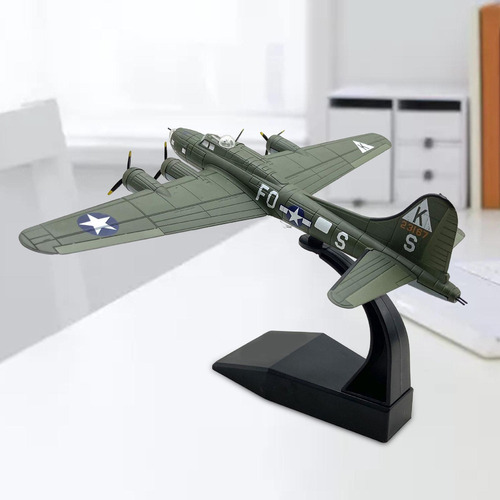 Modelo De Avión Us B 17 A Escala 1/144 Con Soporte