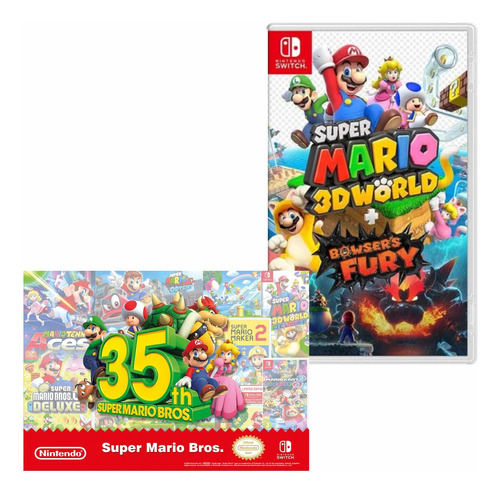 Super Mario 3d World Bowsers Fury switch + Regalo Ver.1