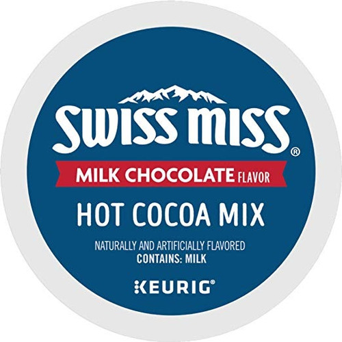 Swiss Miss Cacao Caliente K-copas, Chocolate Con Leche, 28 C