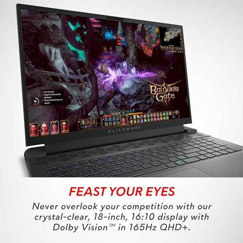 Laptop Gamer Alienware M18 18'' I7 16gb Ddr5 1tb Rtx4070 Rgb