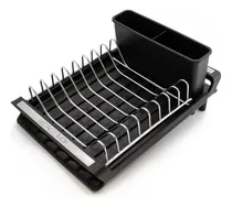 Comprar Homeconcept Compact Extensible secaplatos Chromed color negro