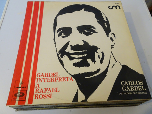 Carlos Gardel - Interpreta A Rafael Rossi - Vinilo Argentino