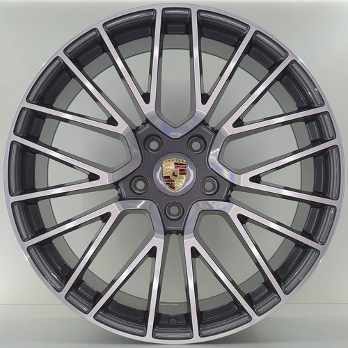 Jogo De Rodas Porsche Cayenne 21x10/11 2tala 5x130 Graf Bril