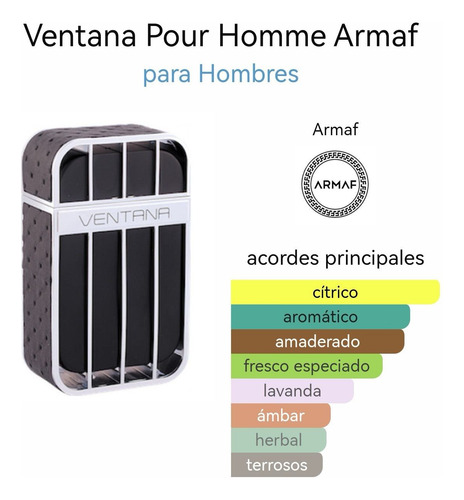 Perfume Árabe Armaf Ventana De Caballero 100ml