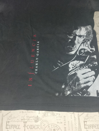Remera Charly García Influencia (Usado)