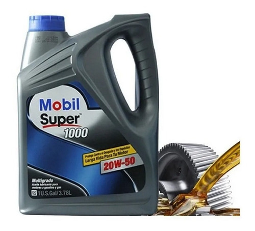 Aceite Original Mobil Super 1000 20w50 * Galón