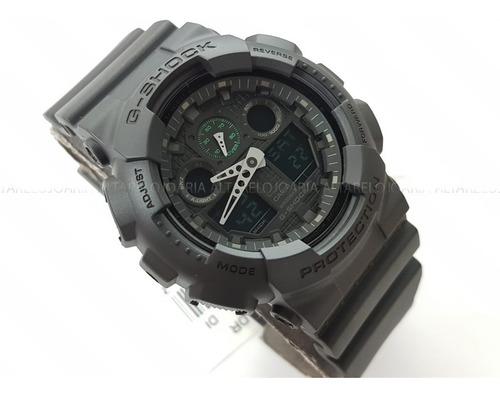 Relógio Masculino Casio Gshock Ga-100mb-1adr