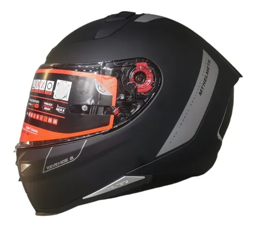 Casco Mt Revenge 2 Negro Mate