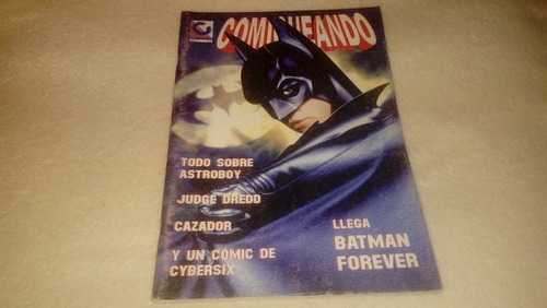 Revista Comiqueando N° 14 (batman Forever - Astroboy)