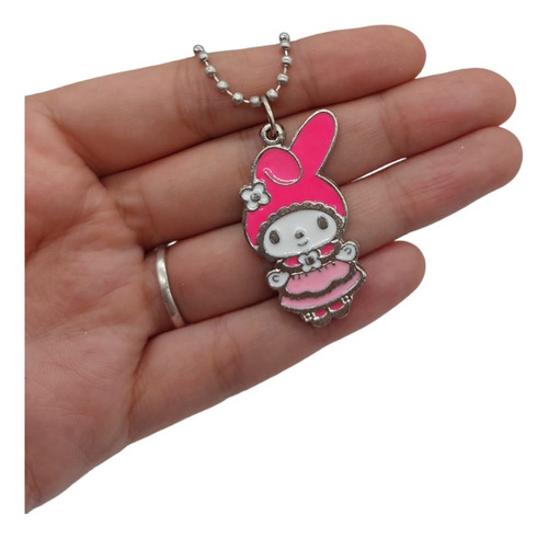 Collar My Melody Hello Kitty De Metal Kawaii Vestido 