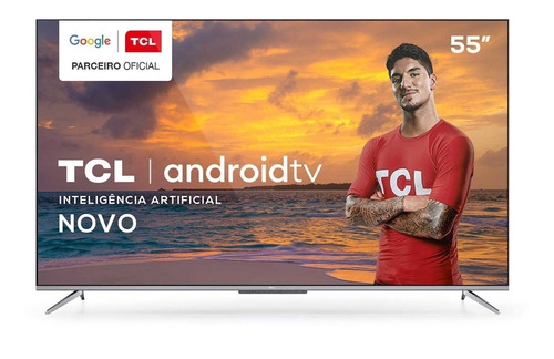 Smart Tv 4k 55 Tcl Led Ultra Hd 55p715 Bluetooth