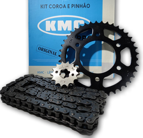 Kit Relação Kmcpro C/retentor Honda Fan 125 Fan125 05 - 09