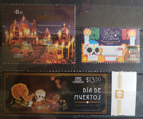 Imagen 1 de 1 de México 2018 2019 2020 : Tradiciones Mexicanas , Día Muertos