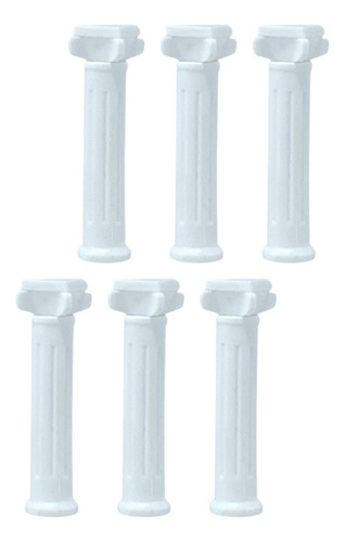 General 6 Piezas Mini Columnas Modelo Estatuas Griegas 4,5