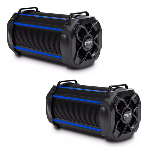 Duo Pack Bocina Bluetooth Bt220 Shine Select Sound Color Negro