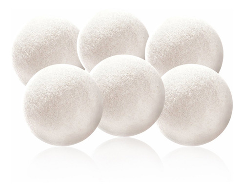 6pcs 7cm Eco Friendly Amaciador Bolas De Lã Secador De Roupa